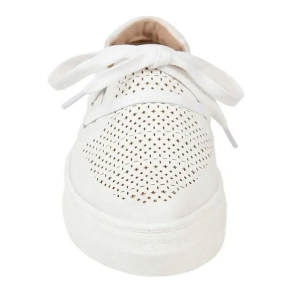 Journee Collection Women's Shantel Sneakerin the Size 9M in White Color - Picture 16 of 16